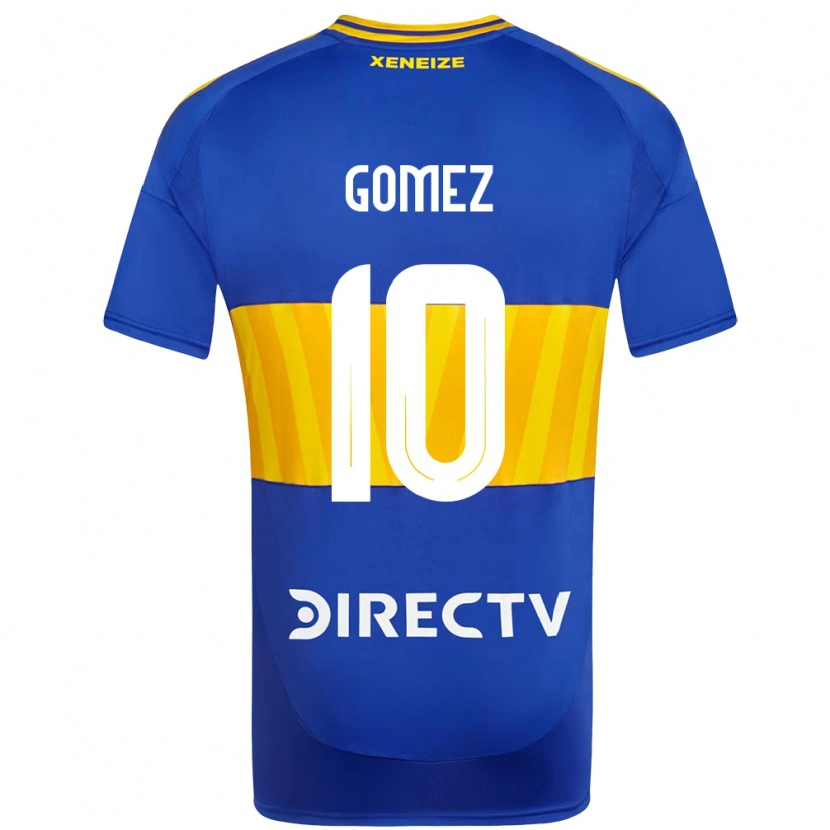 Danxen Kid Camila Gómez Ares #10 Royal Blue Yellow Home Jersey 2025/26 T-Shirt