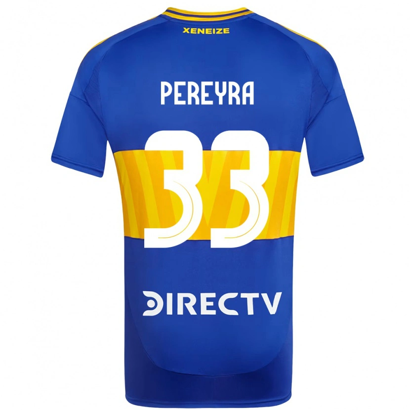 Danxen Kid Araceli Pereyra #33 Royal Blue Yellow Home Jersey 2025/26 T-Shirt