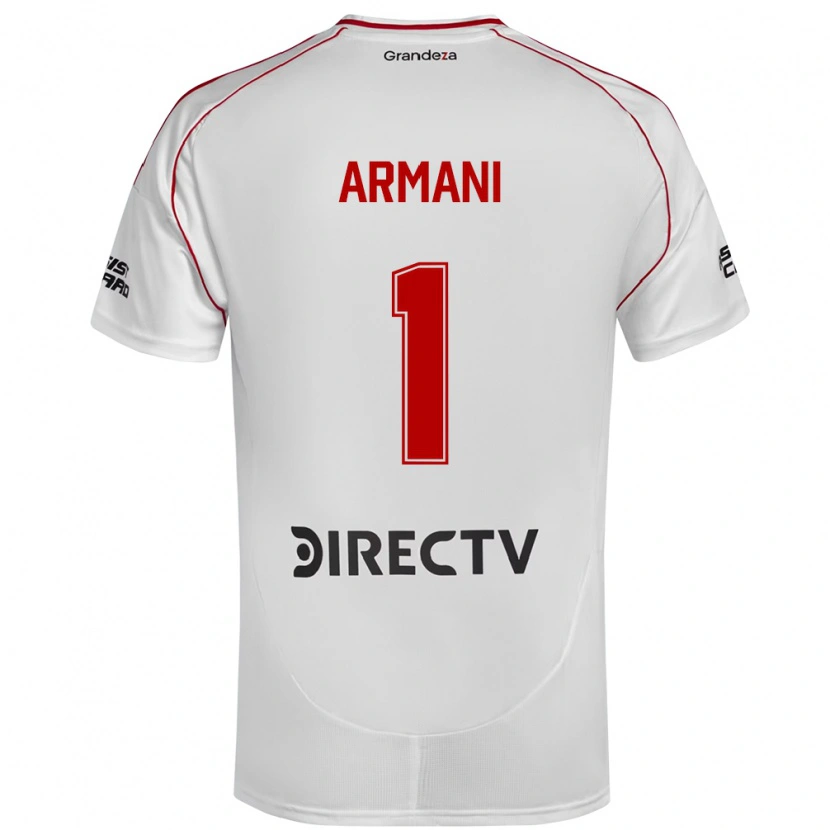 Danxen Kid Franco Armani #1 White Red Home Jersey 2025/26 T-Shirt