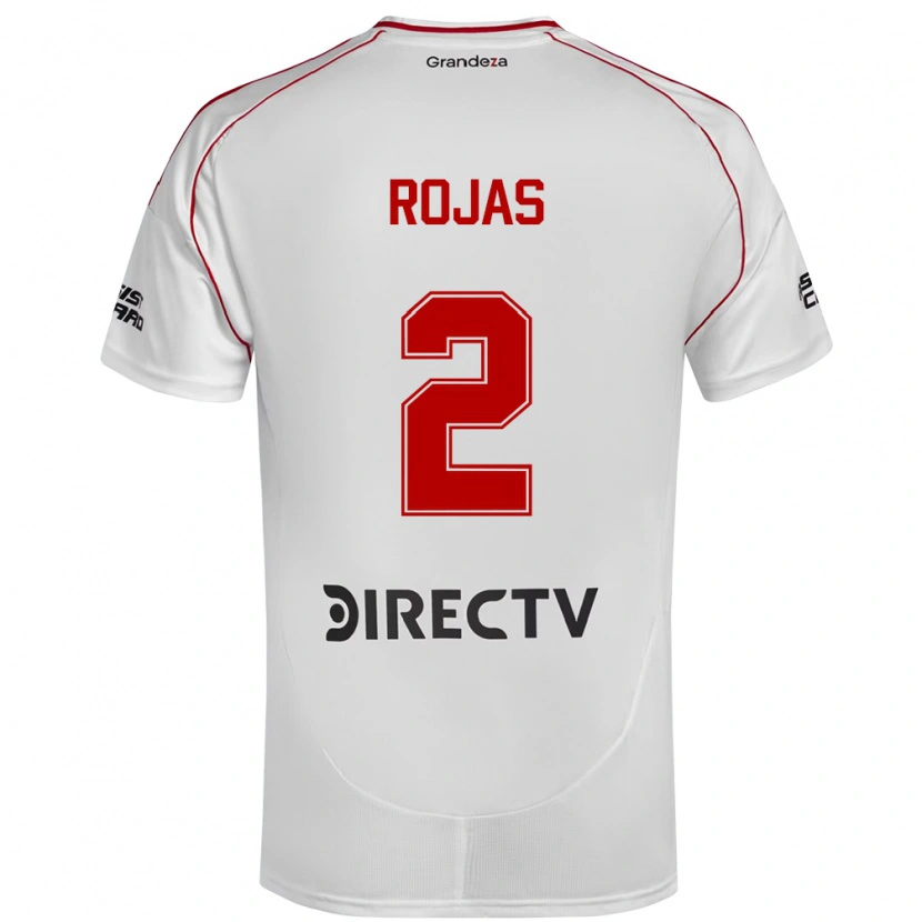 Danxen Kid Robert Rojas #2 White Red Home Jersey 2025/26 T-Shirt