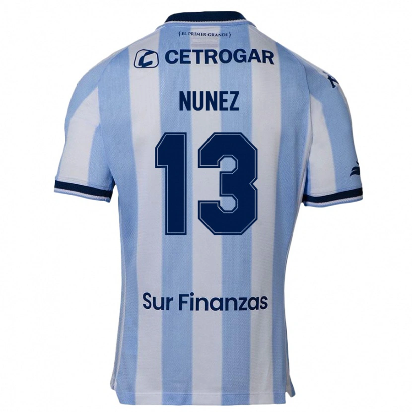 Danxen Kid Matias Nunez #13 Sky Blue Home Jersey 2025/26 T-Shirt