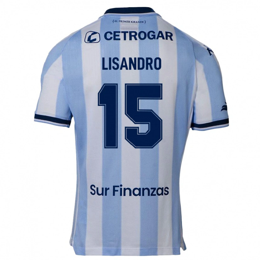 Danxen Kid Lisandro Lopez #15 Sky Blue Home Jersey 2025/26 T-Shirt