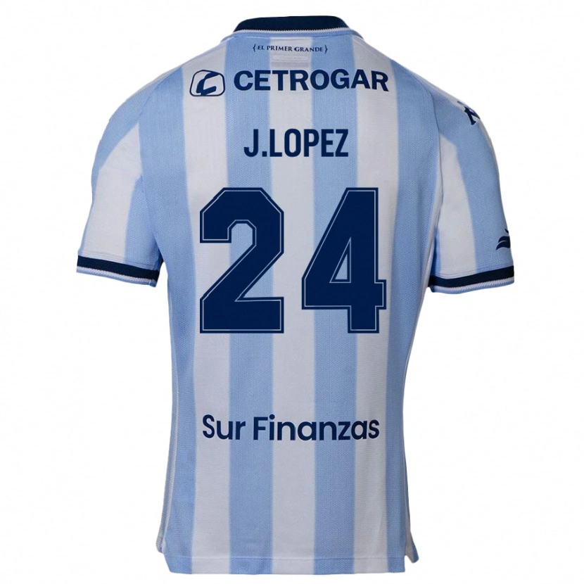 Danxen Kid Julian Lopez #24 Sky Blue Home Jersey 2025/26 T-Shirt