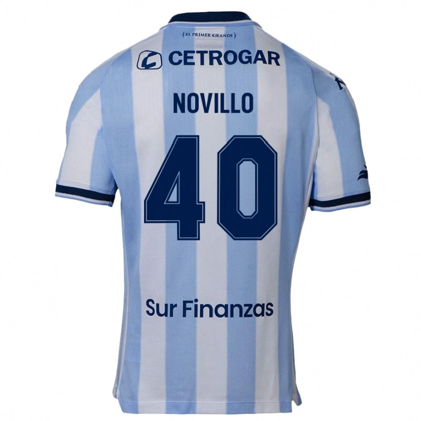 Danxen Kid Joaquin Novillo #40 Sky Blue Home Jersey 2025/26 T-Shirt