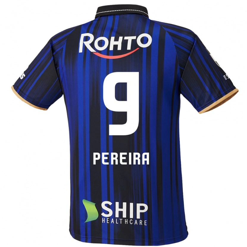 Danxen Kid Leandro Pereira #9 Blue White Black Home Jersey 2025/26 T-Shirt