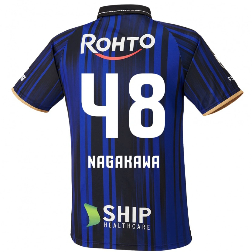 Danxen Kid Kanta Nagakawa #48 Blue White Black Home Jersey 2025/26 T-Shirt