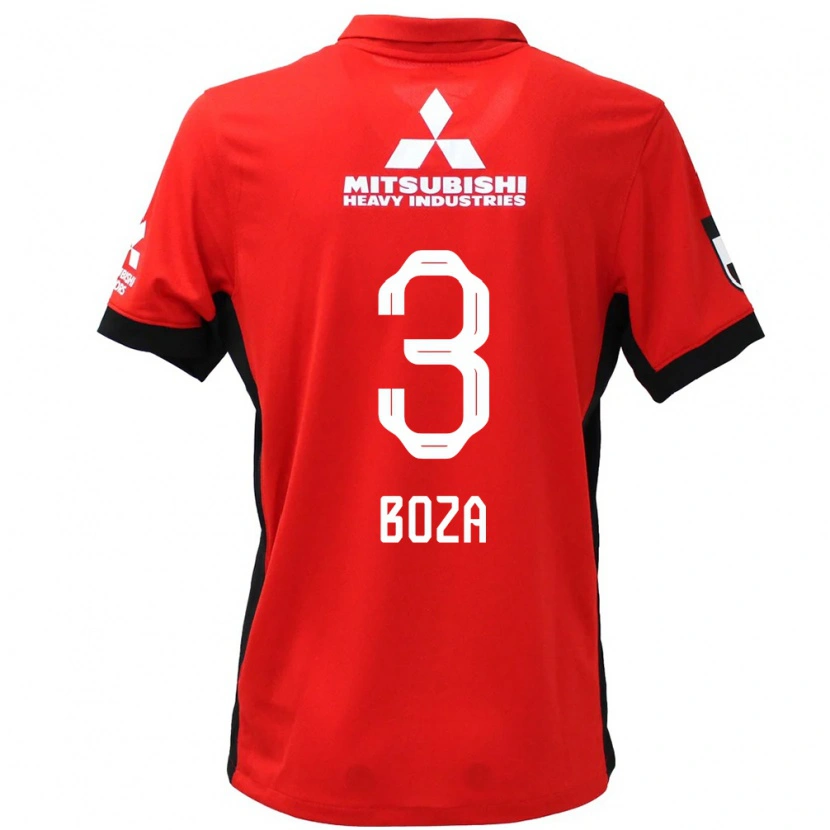 Danxen Kid Danilo Boza #3 Red White Home Jersey 2025/26 T-Shirt