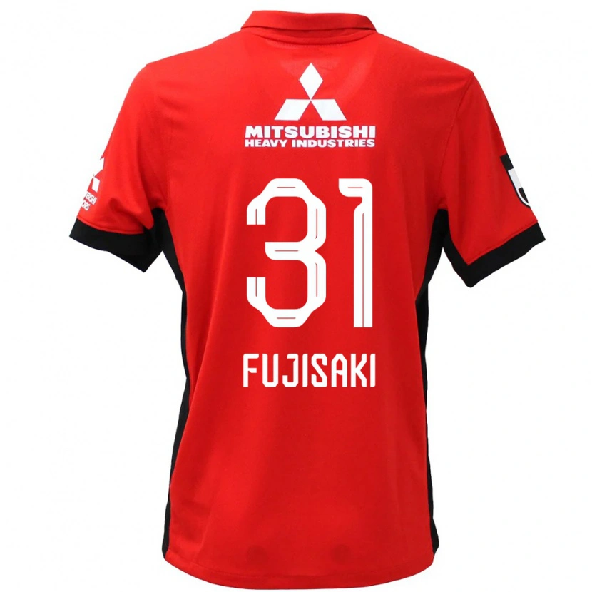 Danxen Kid Satoko Fujisaki #31 Red White Home Jersey 2025/26 T-Shirt