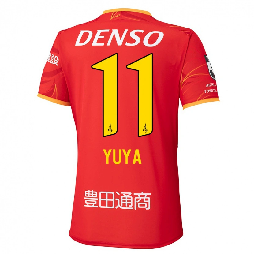 Danxen Kid Yuya Yamagishi #11 Red Yellow Home Jersey 2025/26 T-Shirt