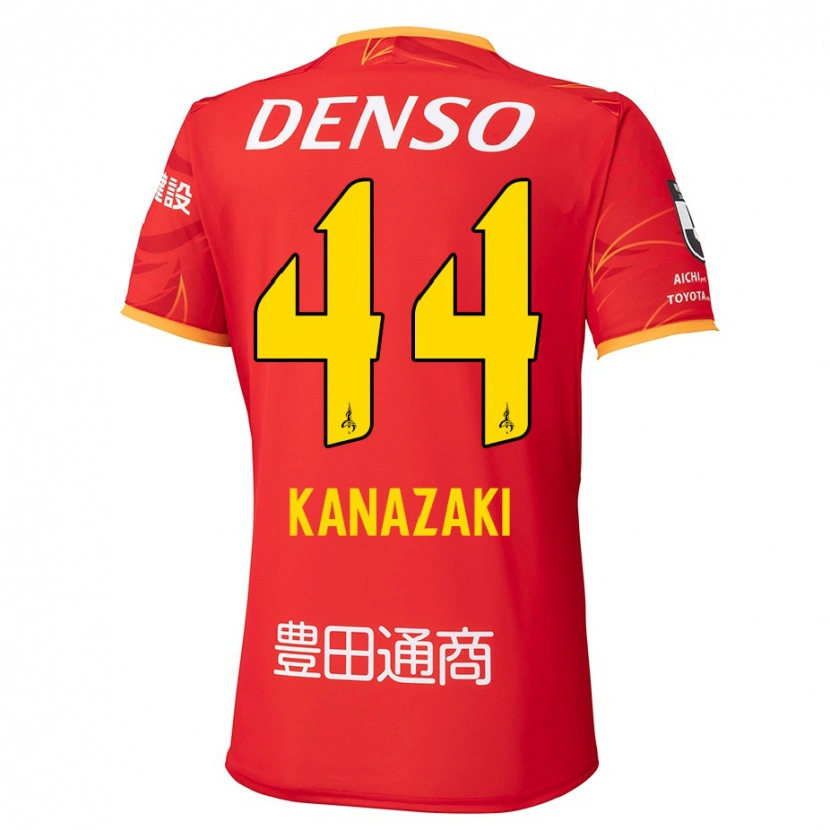 Danxen Kid Mu Kanazaki #44 Red Yellow Home Jersey 2025/26 T-Shirt