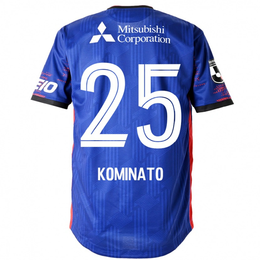 Danxen Kid Tsuna Kominato #25 Royal Blue White Home Jersey 2025/26 T-Shirt