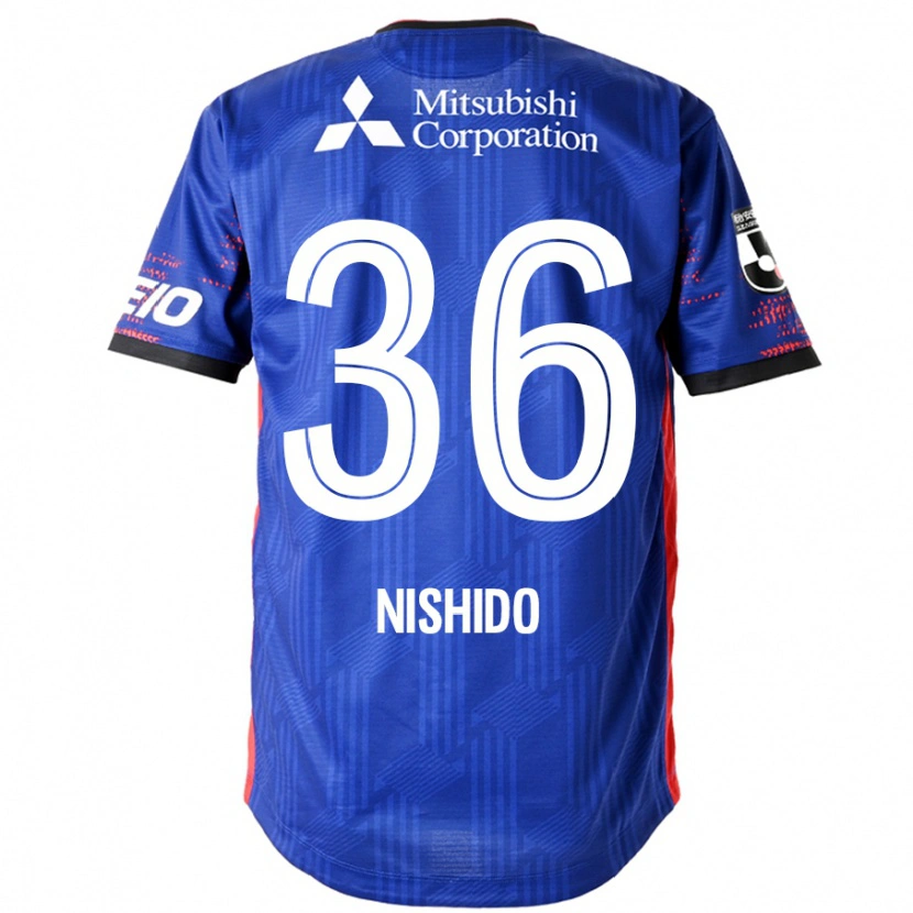 Danxen Kid Hisatoshi Nishido #36 Royal Blue White Home Jersey 2025/26 T-Shirt