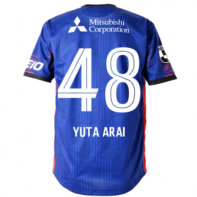 Danxen Kid Yuta Arai #48 Royal Blue White Home Jersey 2025/26 T-Shirt