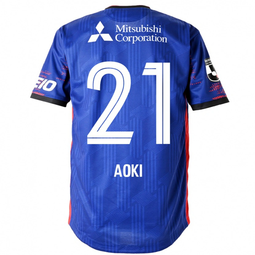 Danxen Kid Takuya Aoki #21 Royal Blue White Home Jersey 2025/26 T-Shirt