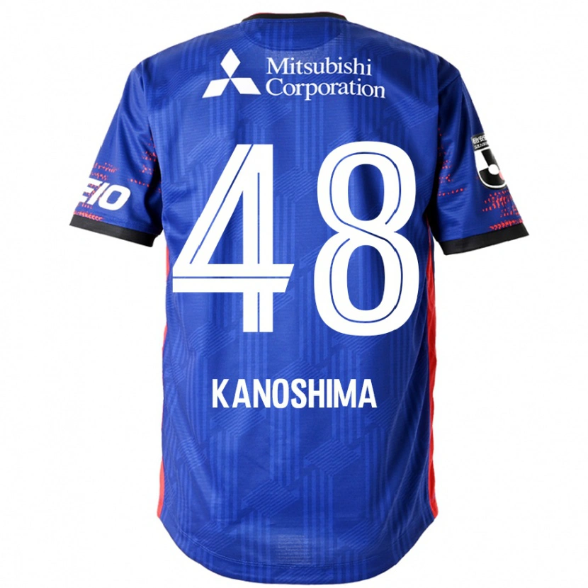 Danxen Kid Yu Kanoshima #48 Royal Blue White Home Jersey 2025/26 T-Shirt