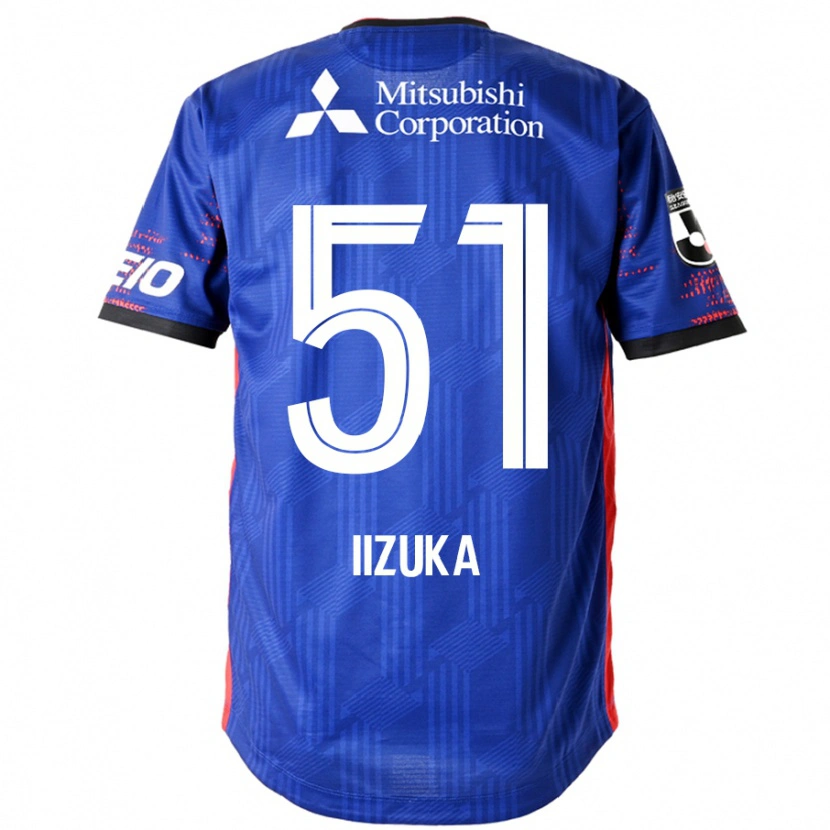 Danxen Kid Yoshihito Iizuka #51 Royal Blue White Home Jersey 2025/26 T-Shirt