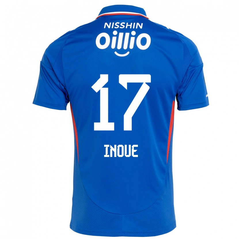 Danxen Kid Kenta Inoue #17 Royal Blue White Home Jersey 2025/26 T-Shirt