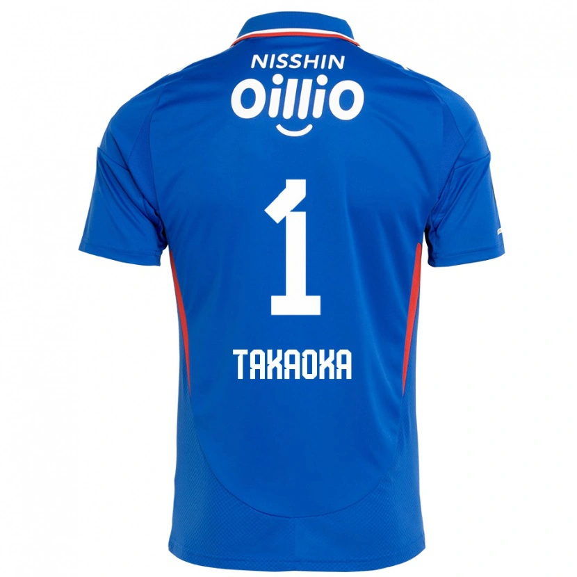 Danxen Kid Yohei Takaoka #1 Royal Blue White Home Jersey 2025/26 T-Shirt