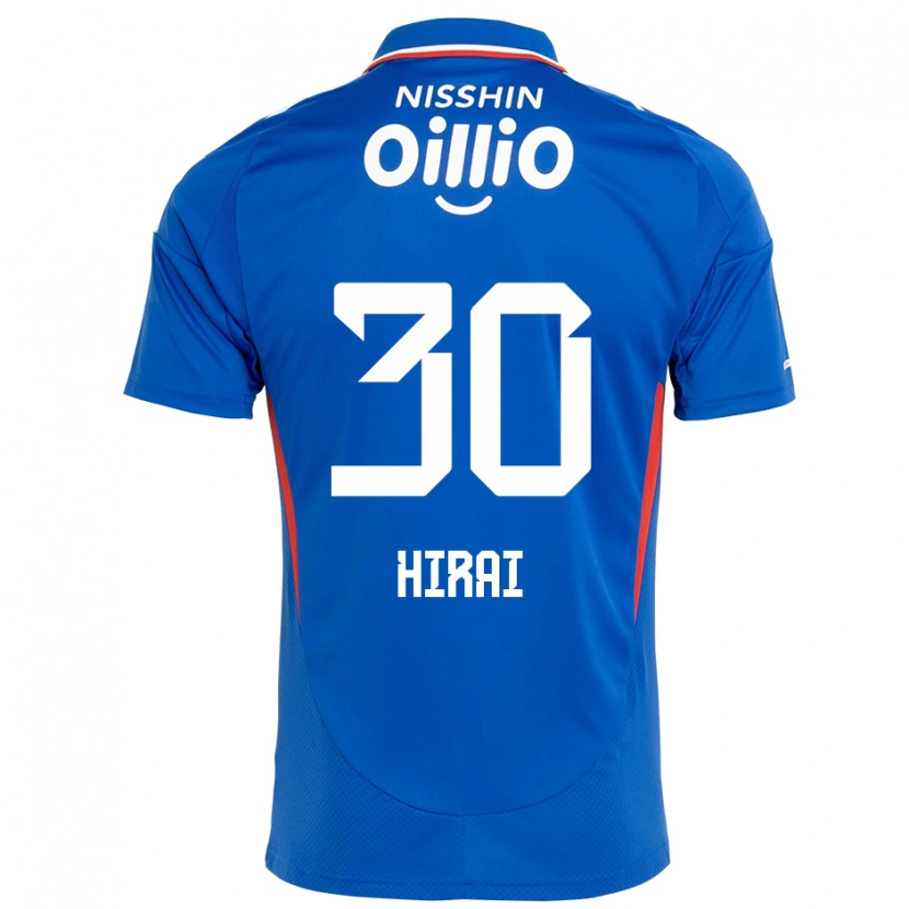 Danxen Kid Shunsuke Hirai #30 Royal Blue White Home Jersey 2025/26 T-Shirt