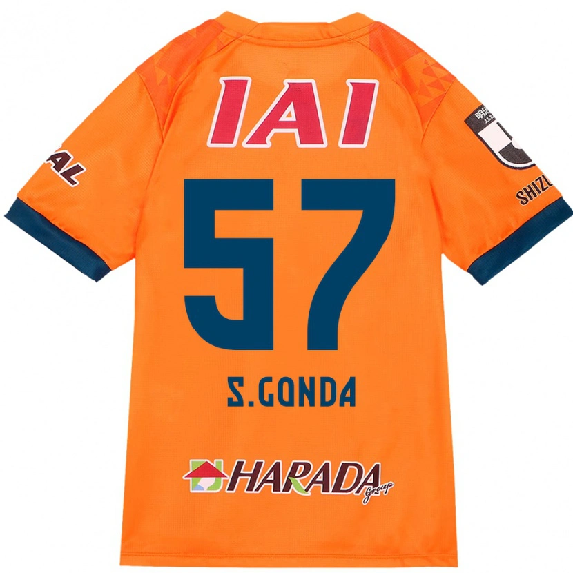 Danxen Kid Shuichi Gonda #57 Orange Red Home Jersey 2025/26 T-Shirt