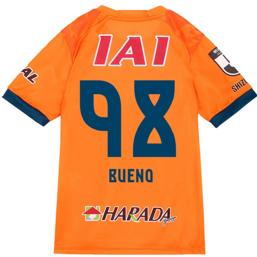 Danxen Kid Matheus Bueno #98 Orange Red Home Jersey 2025/26 T-Shirt