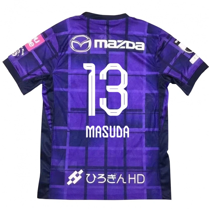 Danxen Kid Takuya Masuda #13 Purple Orange Home Jersey 2025/26 T-Shirt