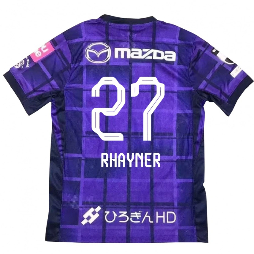 Danxen Kid Rhayner #27 Purple Orange Home Jersey 2025/26 T-Shirt