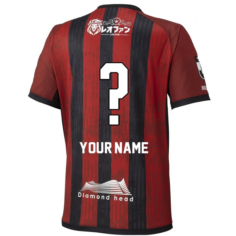 Danxen Kid Your Name #0 Red Black Home Jersey 2025/26 T-Shirt