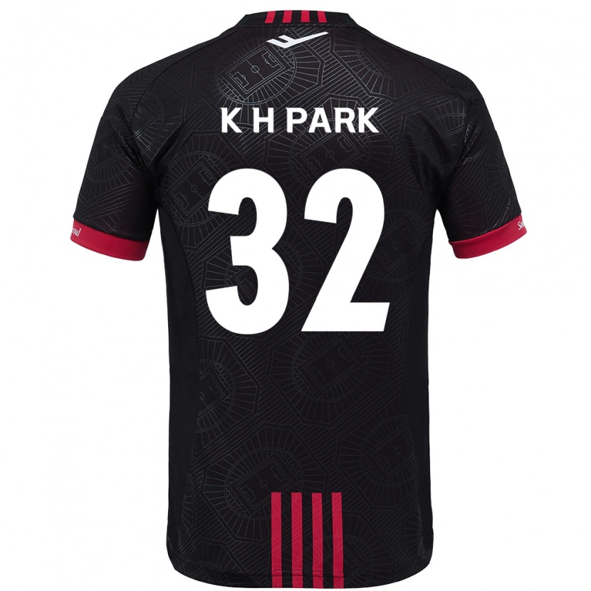 Danxen Kid Han-Kyul Park #32 Black Red Home Jersey 2025/26 T-Shirt