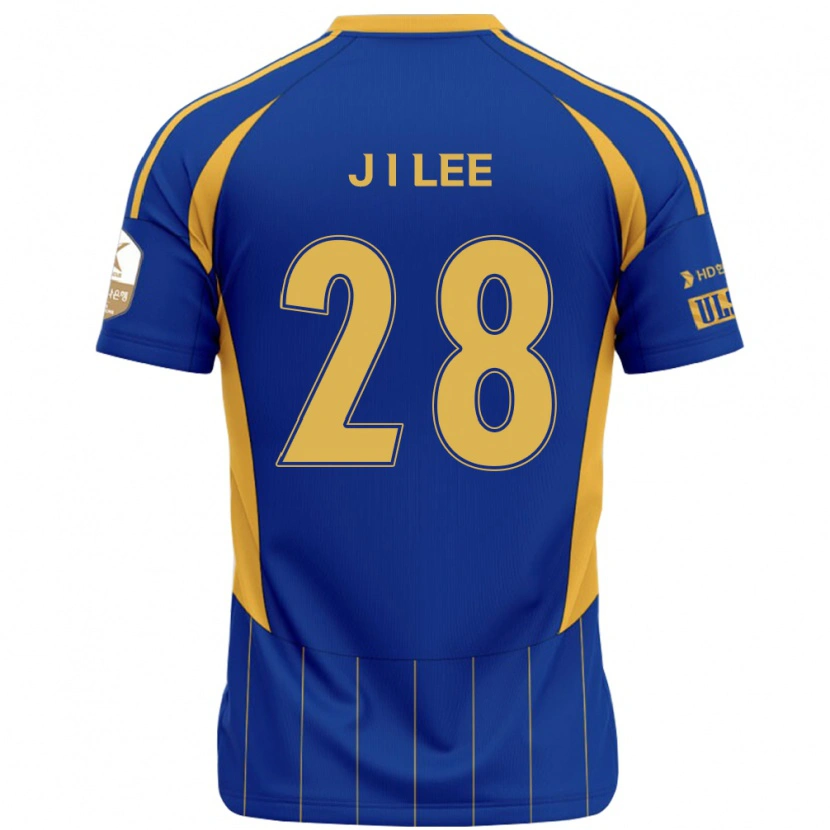 Danxen Kid Jae-Ik Lee #28 Royal Blue Yellow Home Jersey 2025/26 T-Shirt