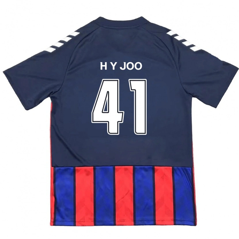 Danxen Kid Ho-Yeon Joo #41 Royal Blue Red Home Jersey 2025/26 T-Shirt