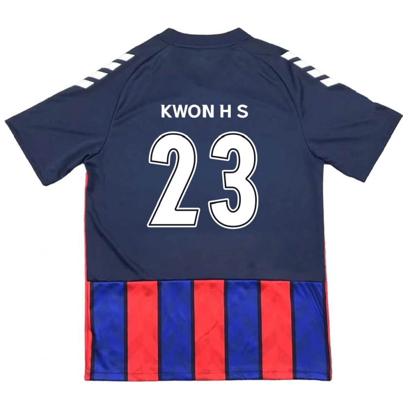 Danxen Kid Kwon Hui-Seon #23 Royal Blue Red Home Jersey 2025/26 T-Shirt