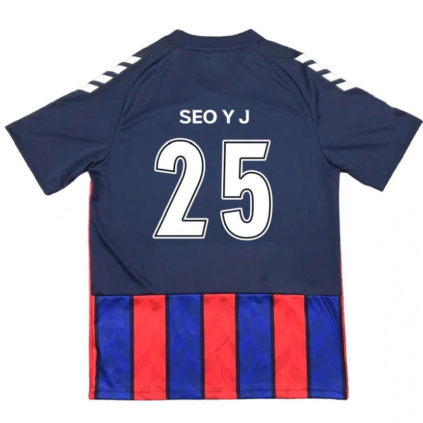 Danxen Kid Seo Ye-Jin #25 Royal Blue Red Home Jersey 2025/26 T-Shirt