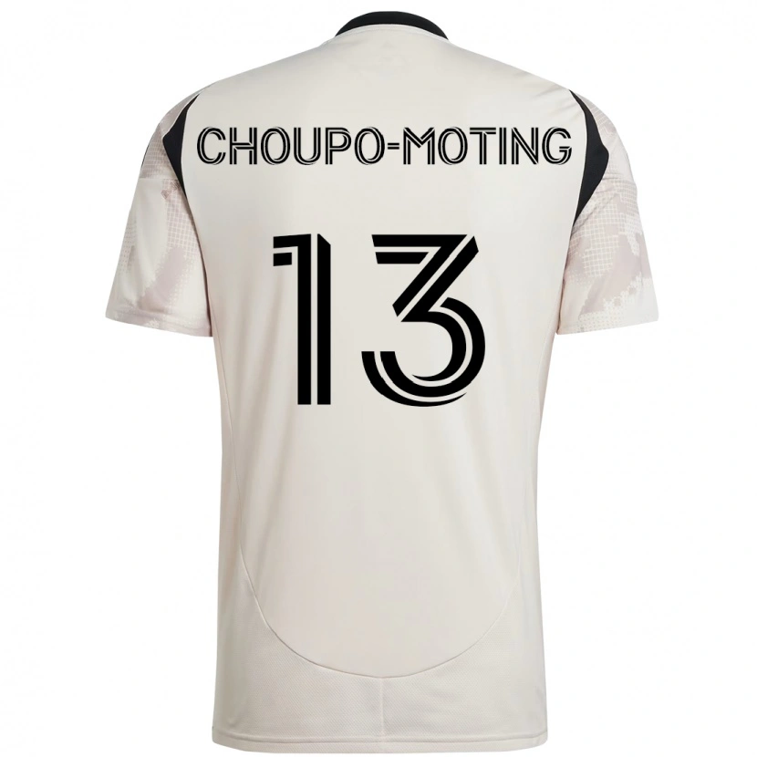 Danxen Kid Eric-Maxim Choupo-Moting #13 Beige Black Away Jersey 2025/26 T-Shirt