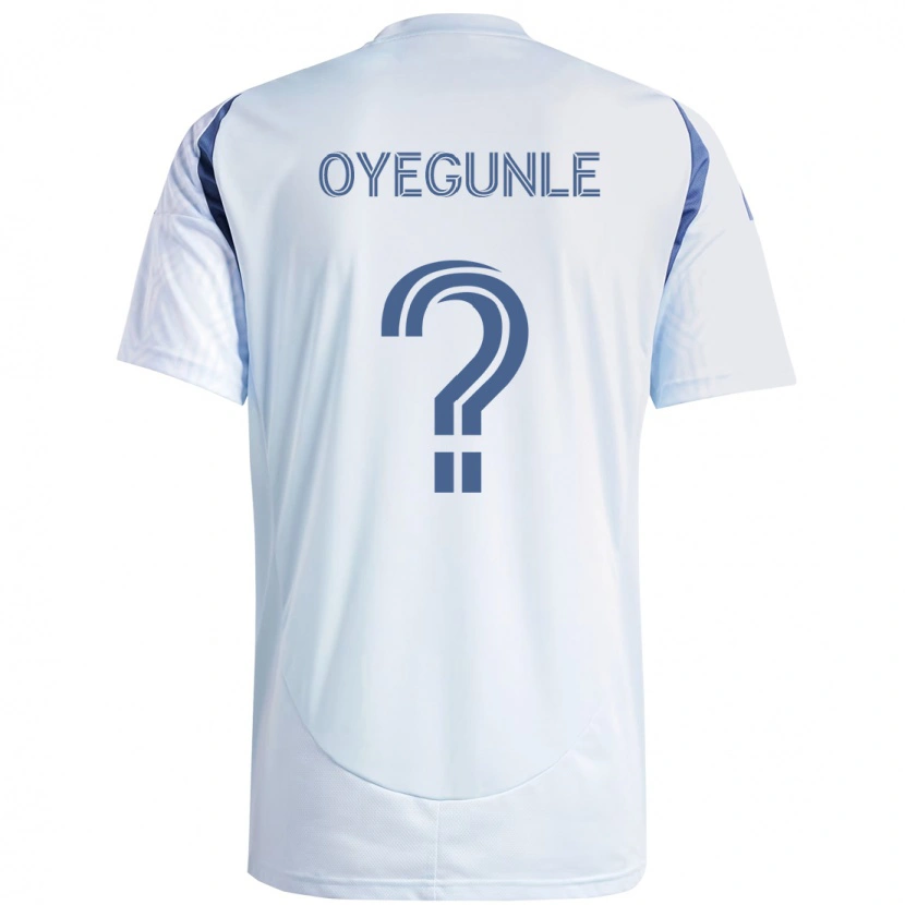 Danxen Kid Olu Oyegunle #0 Light Sky Blueblue Away Jersey 2025/26 T-Shirt