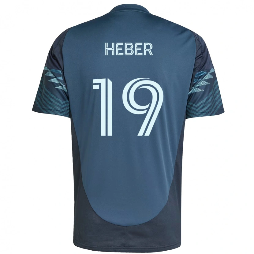 Danxen Kid Héber #19 Light Blue Away Jersey 2025/26 T-Shirt