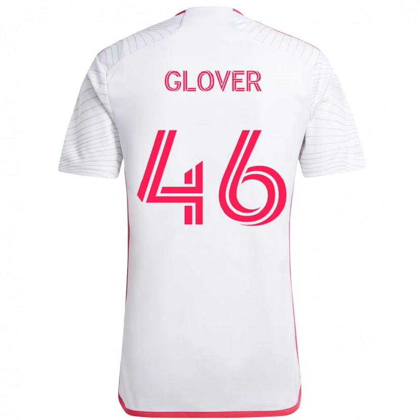 Danxen Kid Caden Glover #46 White Magenta Away Jersey 2025/26 T-Shirt