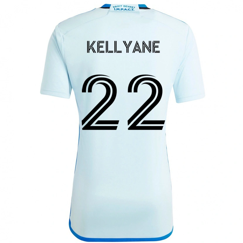 Danxen Kid Dumas Kellyane #22 Sky Blue Dark Blue Away Jersey 2025/26 T-Shirt