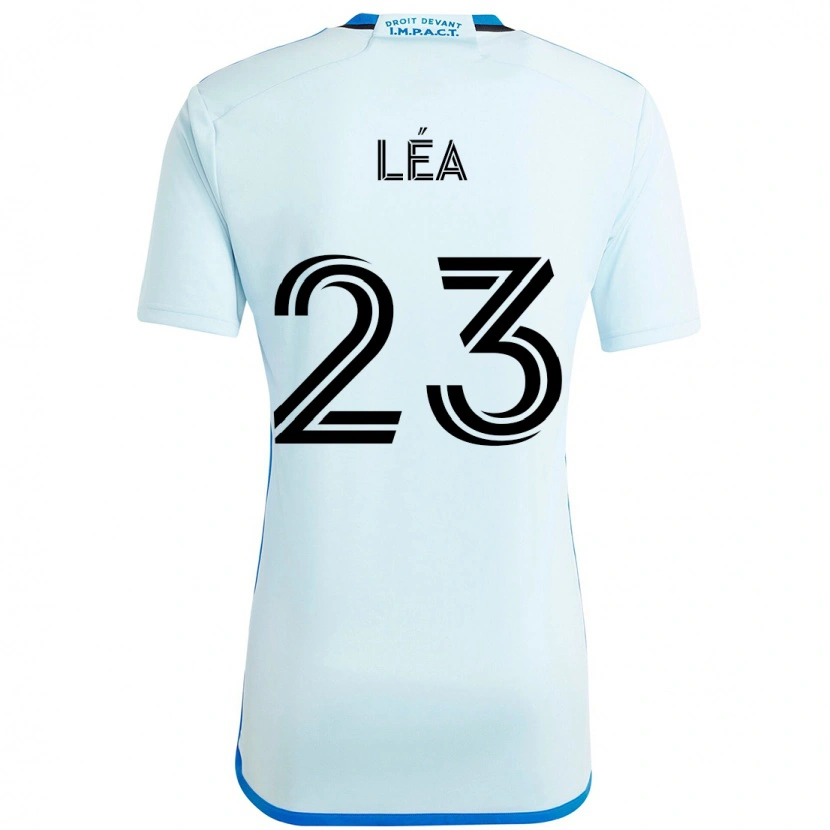 Danxen Kid Jacques Léa #23 Sky Blue Dark Blue Away Jersey 2025/26 T-Shirt