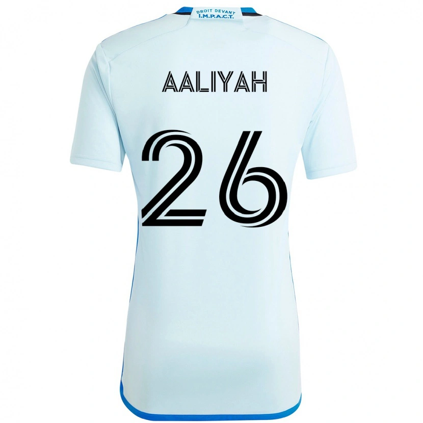 Danxen Kid Picquet Aaliyah #26 Sky Blue Dark Blue Away Jersey 2025/26 T-Shirt