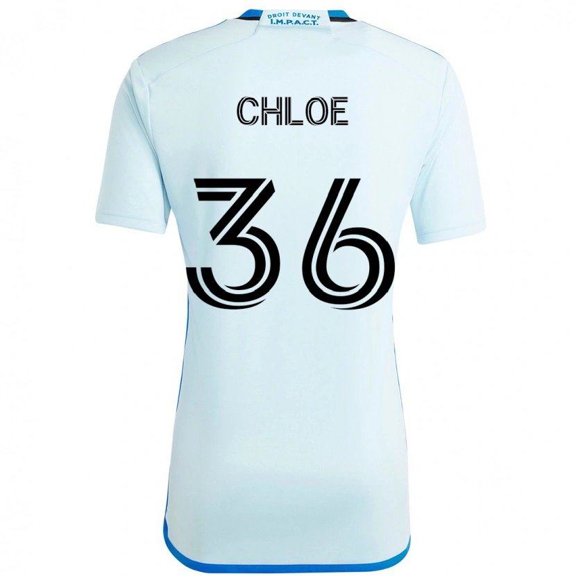 Danxen Kid Scicchitano Chloe #36 Sky Blue Dark Blue Away Jersey 2025/26 T-Shirt