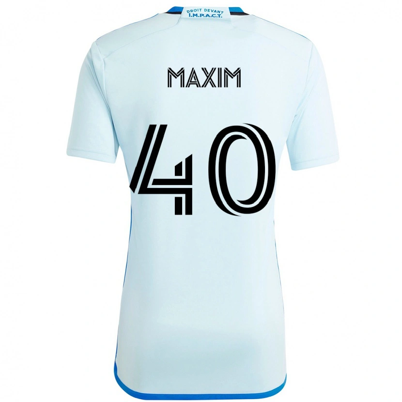 Danxen Kid Ellyson Maxim #40 Sky Blue Dark Blue Away Jersey 2025/26 T-Shirt