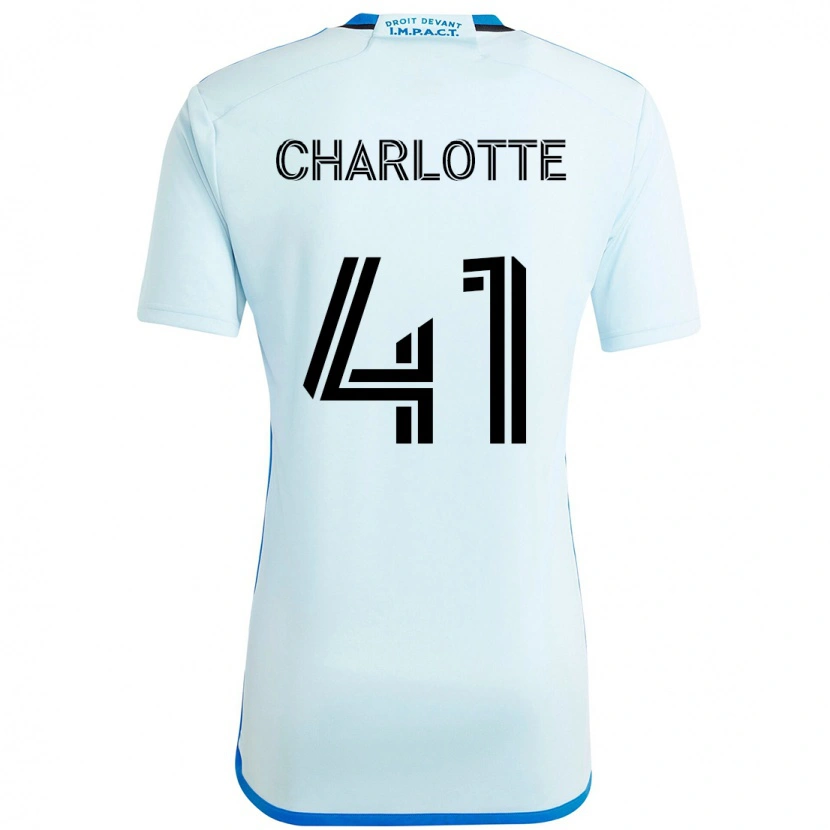 Danxen Kid Baptista Charlotte #41 Sky Blue Dark Blue Away Jersey 2025/26 T-Shirt