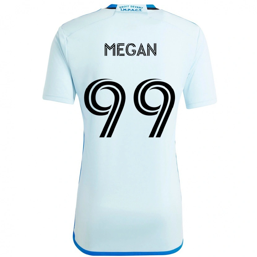 Danxen Kid Lemieux Megan #99 Sky Blue Dark Blue Away Jersey 2025/26 T-Shirt