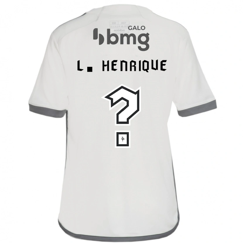 Danxen Kid Luiz Henrique #0 Off White Away Jersey 2025/26 T-Shirt