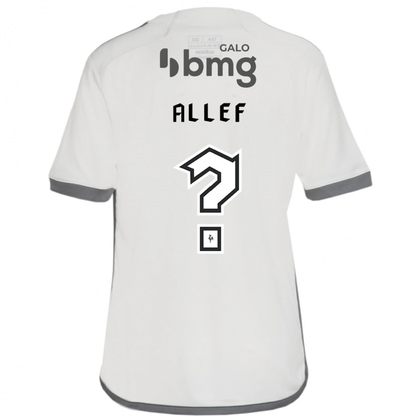 Danxen Kid Allef #0 Off White Away Jersey 2025/26 T-Shirt