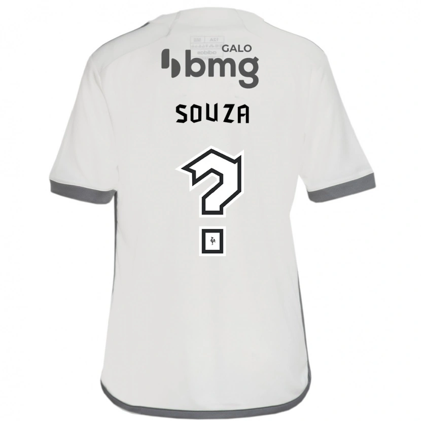 Danxen Kid Alisson Souza #0 Off White Away Jersey 2025/26 T-Shirt