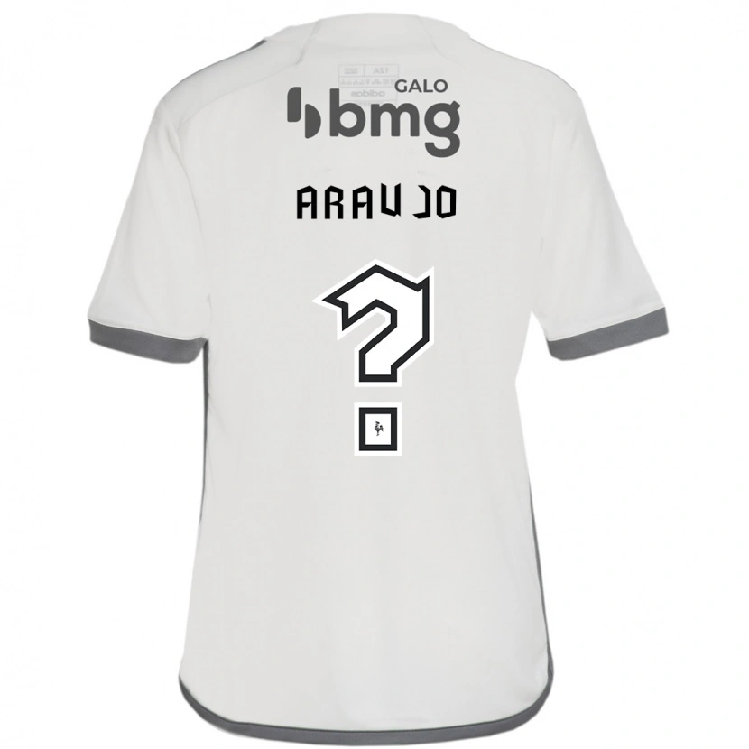 Danxen Kid Matheus Araújo #0 Off White Away Jersey 2025/26 T-Shirt