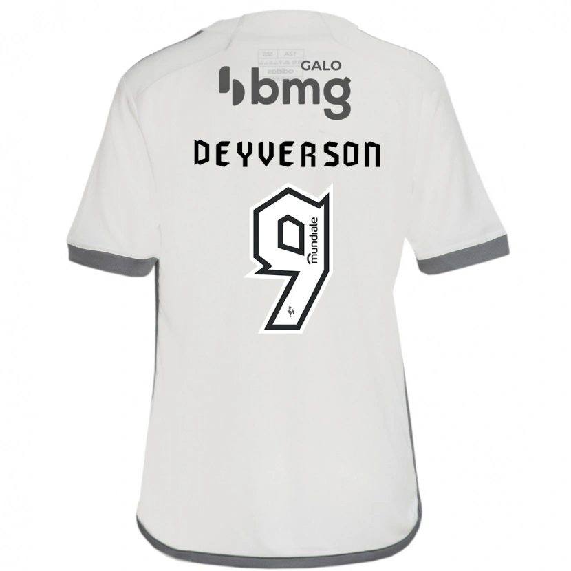 Danxen Kid Deyverson #9 Off White Away Jersey 2025/26 T-Shirt