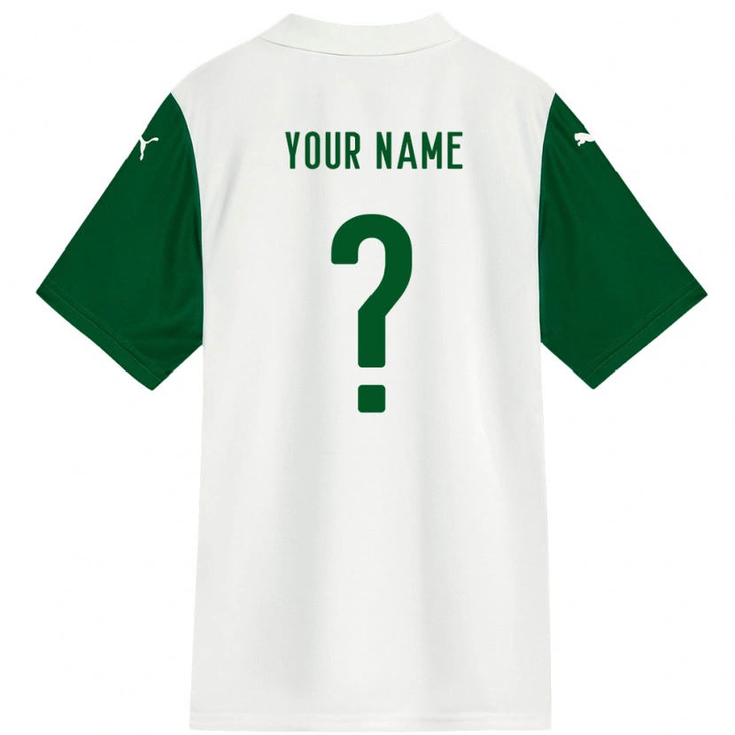 Danxen Kid Your Name #0 White Green Away Jersey 2025/26 T-Shirt